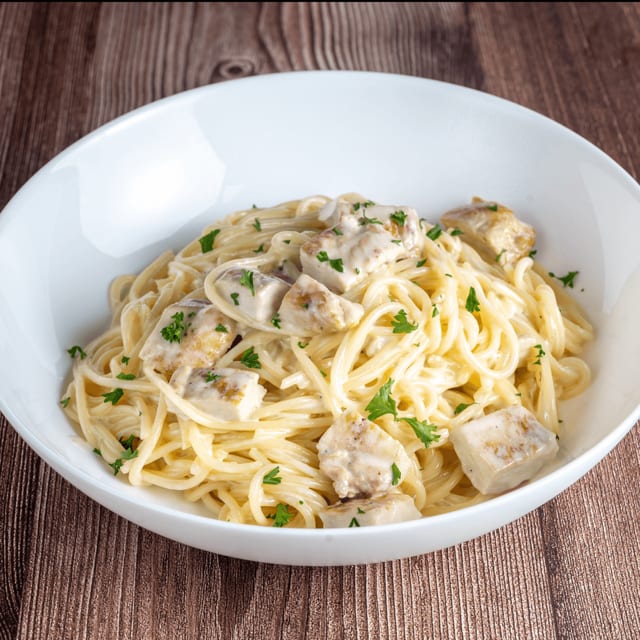Pasta Alfredo.