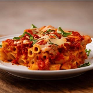 Baked Ziti with Meat Sauce