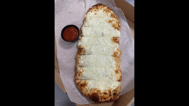 Mikes Garlic Cheese Bread.
