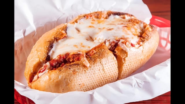 Chicken Parmigiana Sandwich.