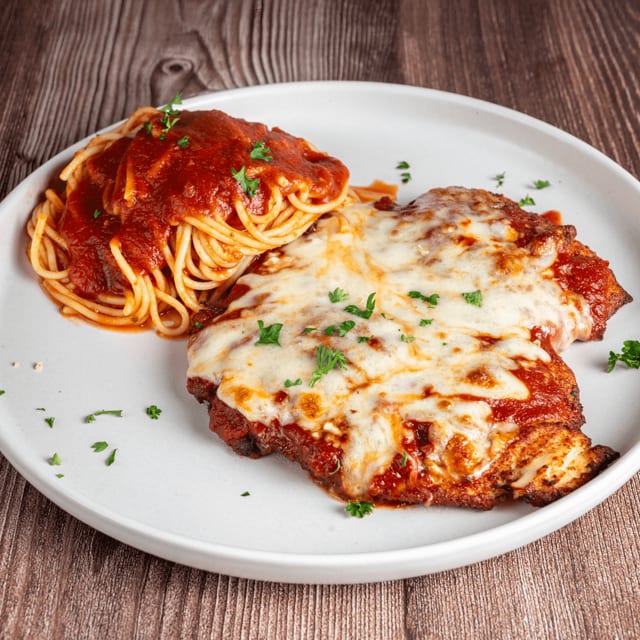 Chicken Parmigiana.