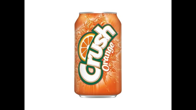 Crush Orange -12 Oz Can.